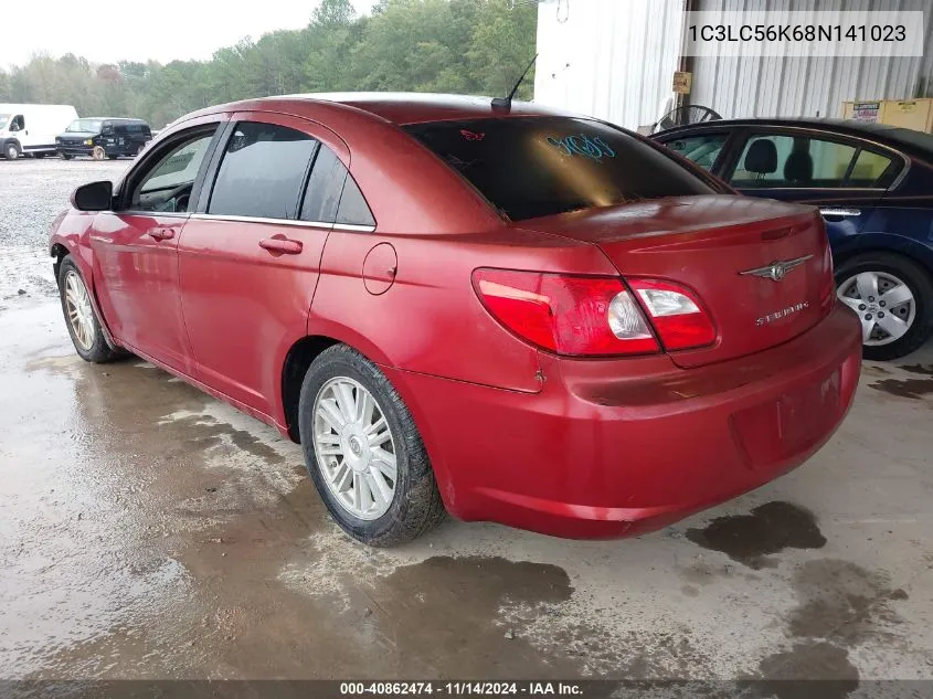 2008 Chrysler Sebring Touring VIN: 1C3LC56K68N141023 Lot: 40862474