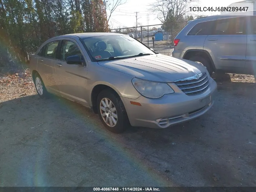 2008 Chrysler Sebring Lx VIN: 1C3LC46J68N289447 Lot: 40867448