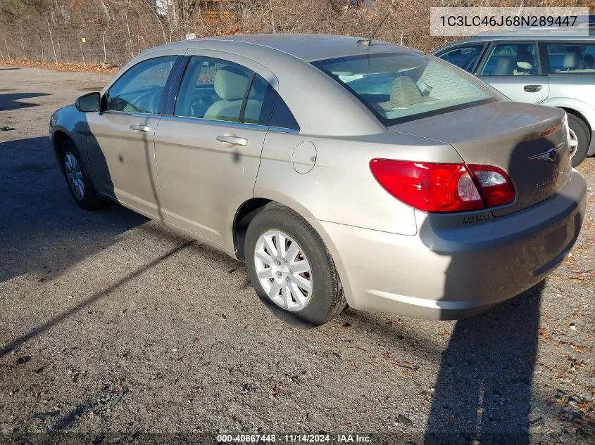 2008 Chrysler Sebring Lx VIN: 1C3LC46J68N289447 Lot: 40867448