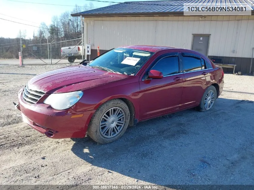 2009 Chrysler Sebring Touring VIN: 1C3LC56B09N534081 Lot: 38817345