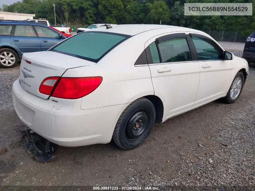 2009 Chrysler Sebring Touring VIN: 1C3LC56B89N554529 Lot: 39931223