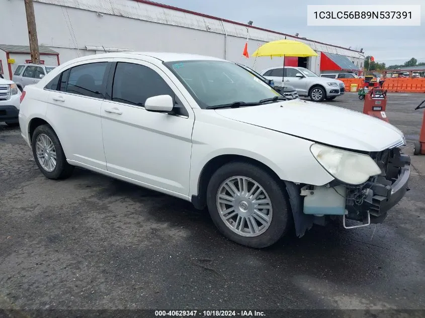 2009 Chrysler Sebring Touring VIN: 1C3LC56B89N537391 Lot: 40629347