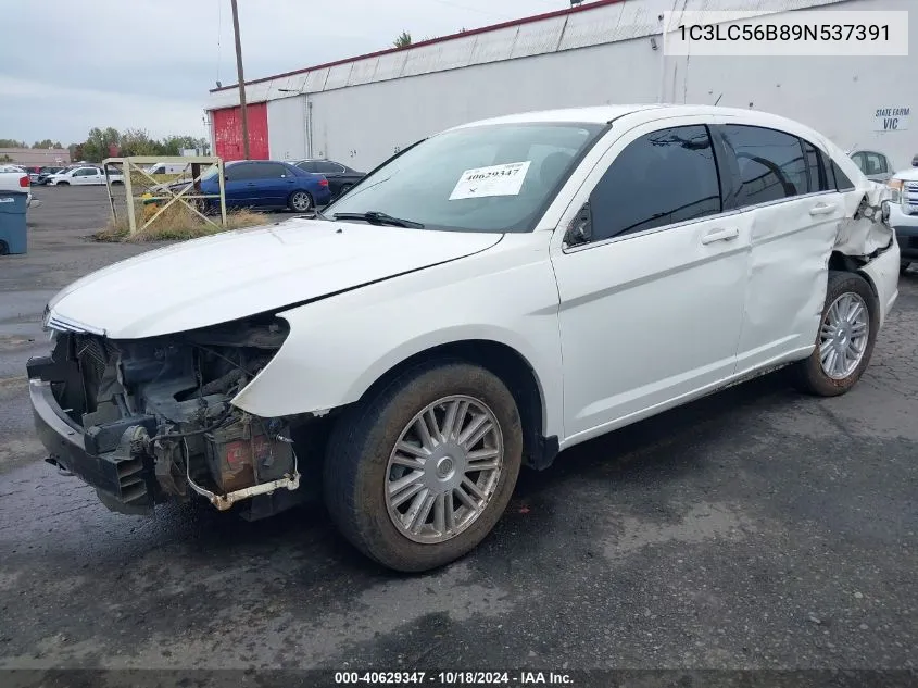 2009 Chrysler Sebring Touring VIN: 1C3LC56B89N537391 Lot: 40629347