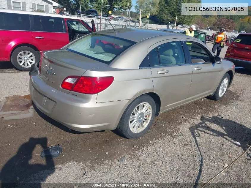 2009 Chrysler Sebring Touring VIN: 1C3LC56B39N507005 Lot: 40642521