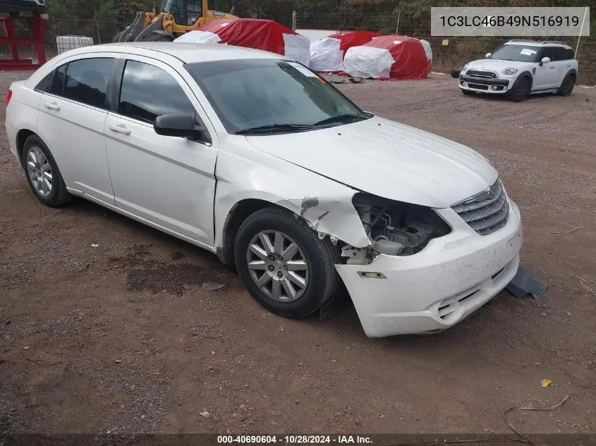 2009 Chrysler Sebring Lx VIN: 1C3LC46B49N516919 Lot: 40690604