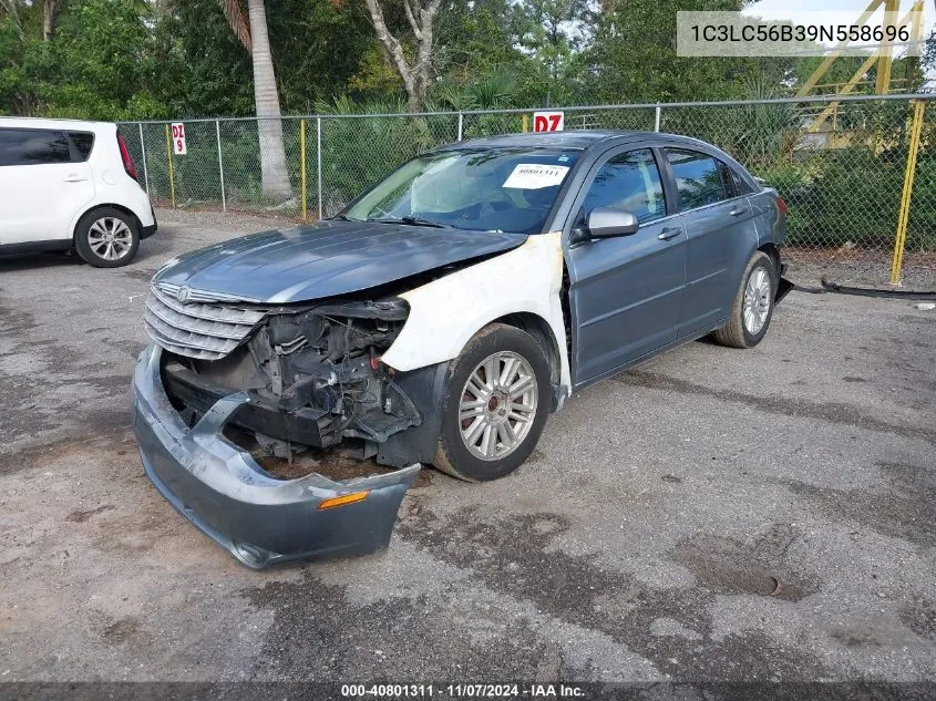 2009 Chrysler Sebring Touring VIN: 1C3LC56B39N558696 Lot: 40801311