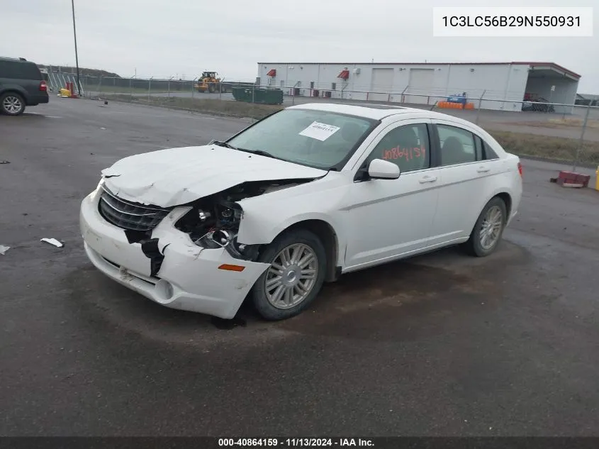 2009 Chrysler Sebring Touring VIN: 1C3LC56B29N550931 Lot: 40864159