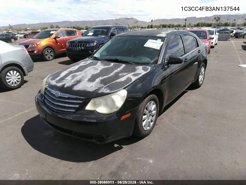 1C3CC4FB3AN137544 2010 Chrysler Sebring Touring