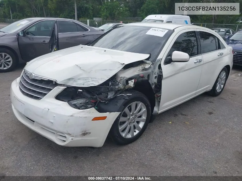 2010 Chrysler Sebring Limited VIN: 1C3CC5FB2AN135256 Lot: 39837742