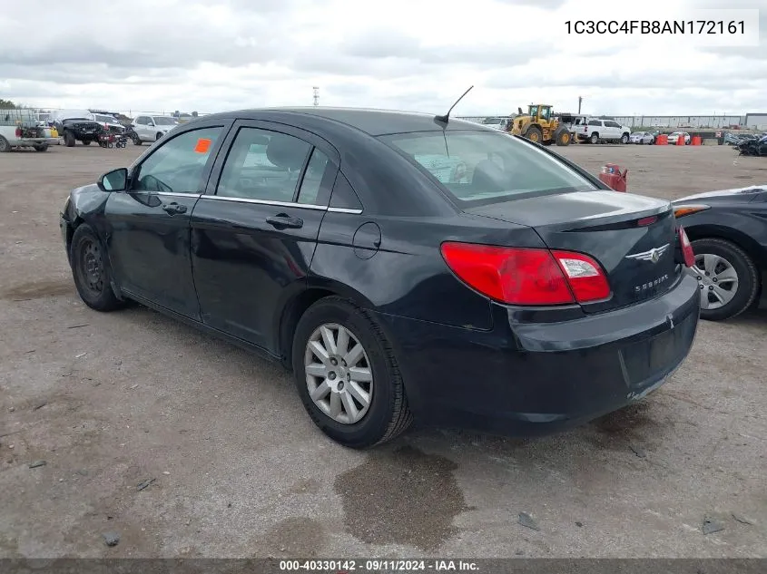 1C3CC4FB8AN172161 2010 Chrysler Sebring Touring