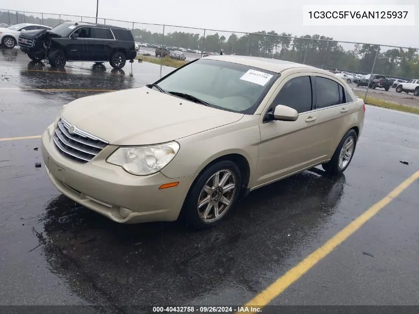 2010 Chrysler Sebring Limited VIN: 1C3CC5FV6AN125937 Lot: 40432758