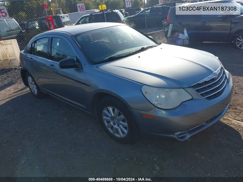 2010 Chrysler Sebring Touring VIN: 1C3CC4FBXAN187308 Lot: 40489688