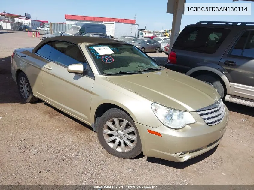 2010 Chrysler Sebring Touring VIN: 1C3BC5ED3AN130114 Lot: 40504167