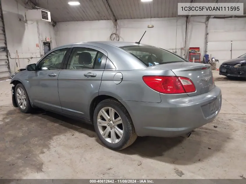 2010 Chrysler Sebring Limited VIN: 1C3CC5FV0AN111595 Lot: 40812642