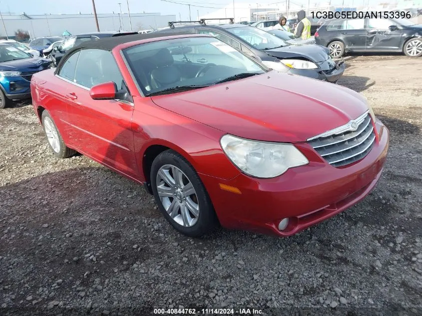 2010 Chrysler Sebring Touring VIN: 1C3BC5ED0AN153396 Lot: 40844762