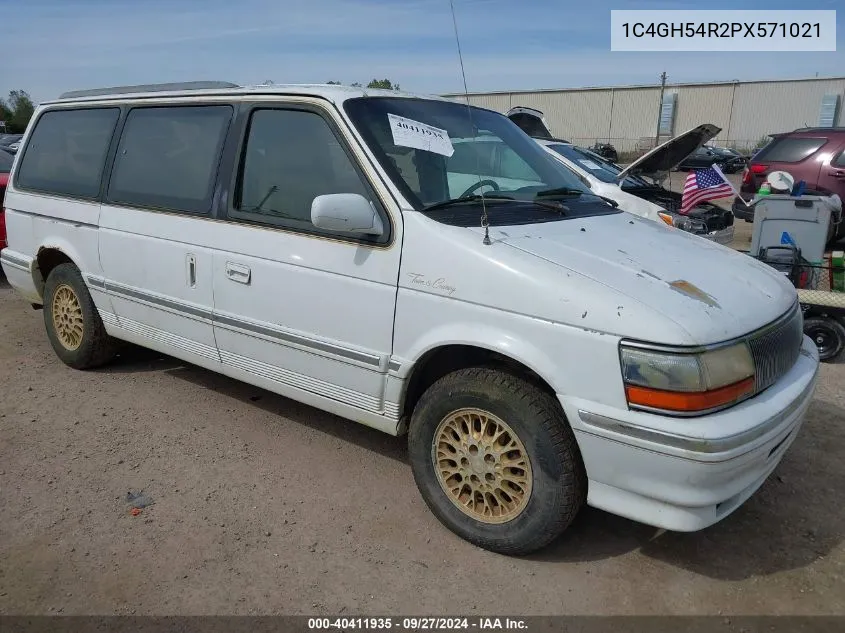 1993 Chrysler Town & Country VIN: 1C4GH54R2PX571021 Lot: 40411935