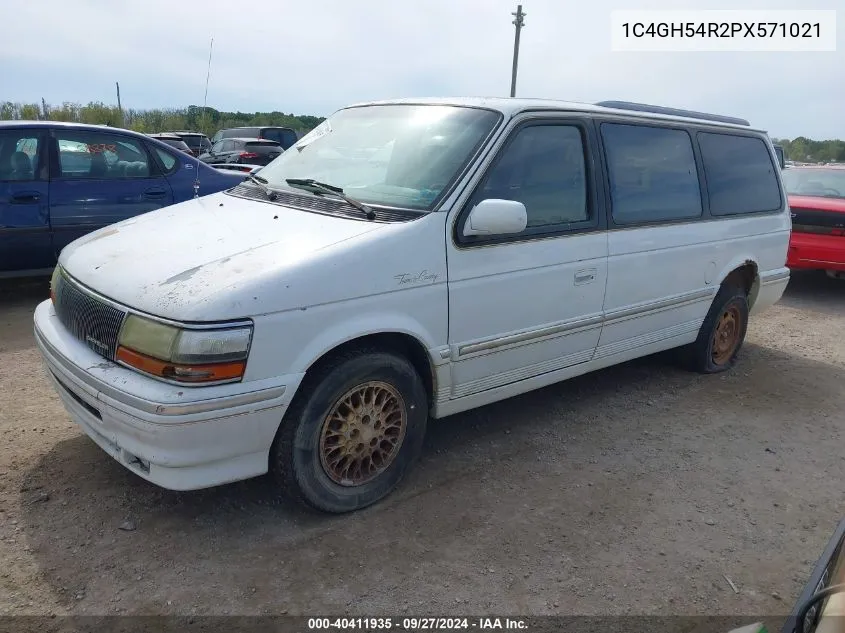 1993 Chrysler Town & Country VIN: 1C4GH54R2PX571021 Lot: 40411935