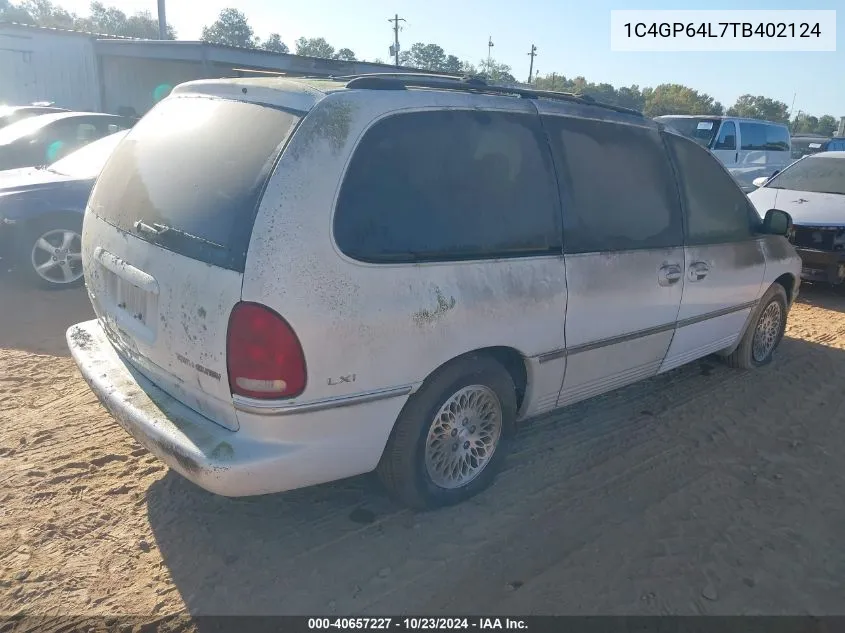 1996 Chrysler Town & Country Lxi VIN: 1C4GP64L7TB402124 Lot: 40657227