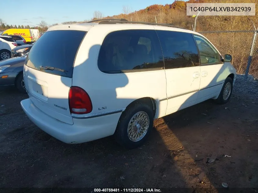 1997 Chrysler Town & Country Lxi VIN: 1C4GP64LXVB342939 Lot: 40759481