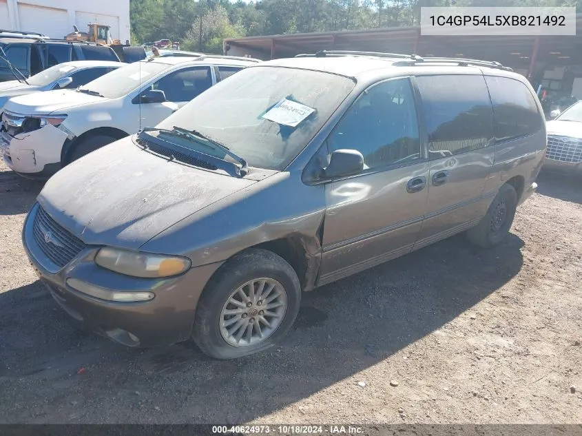 1999 Chrysler Town & Country Lx VIN: 1C4GP54L5XB821492 Lot: 40624973