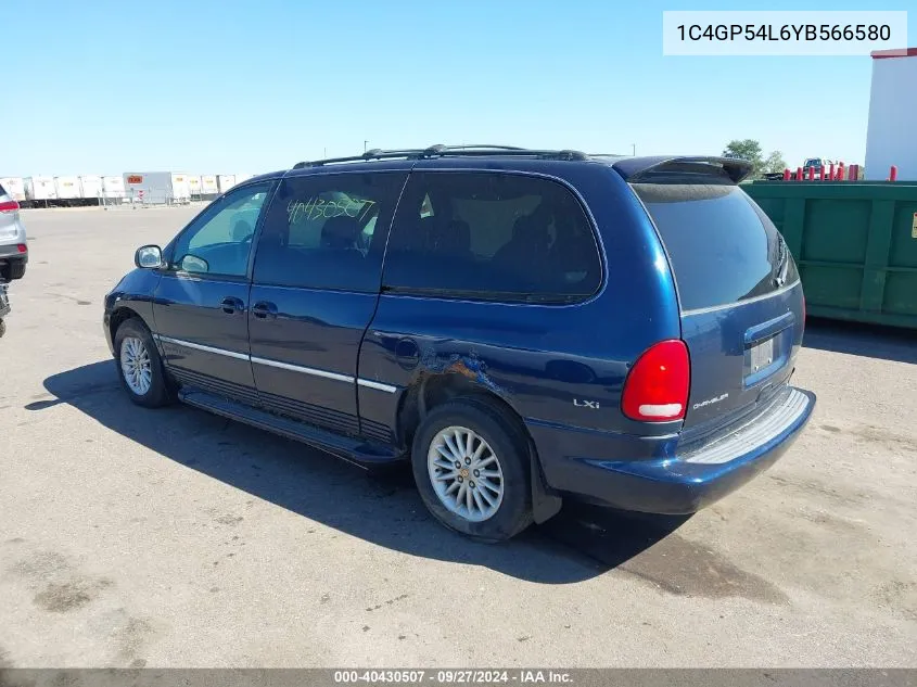 2000 Chrysler Town & Country Lxi VIN: 1C4GP54L6YB566580 Lot: 40430507