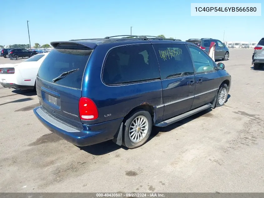 2000 Chrysler Town & Country Lxi VIN: 1C4GP54L6YB566580 Lot: 40430507