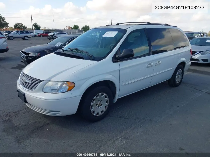 2001 Chrysler Town & Country Lx VIN: 2C8GP44G21R108277 Lot: 40360785