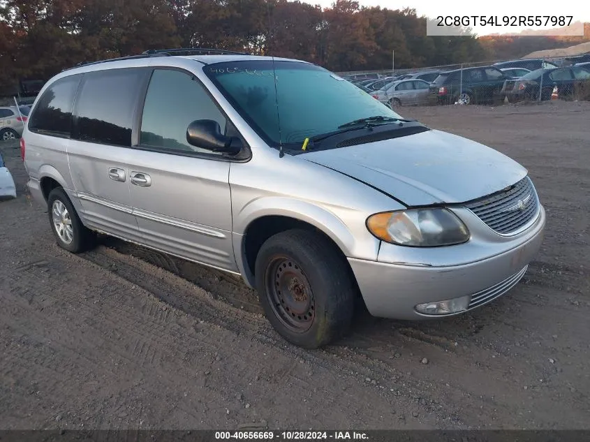 2002 Chrysler Town & Country Lxi VIN: 2C8GT54L92R557987 Lot: 40656669