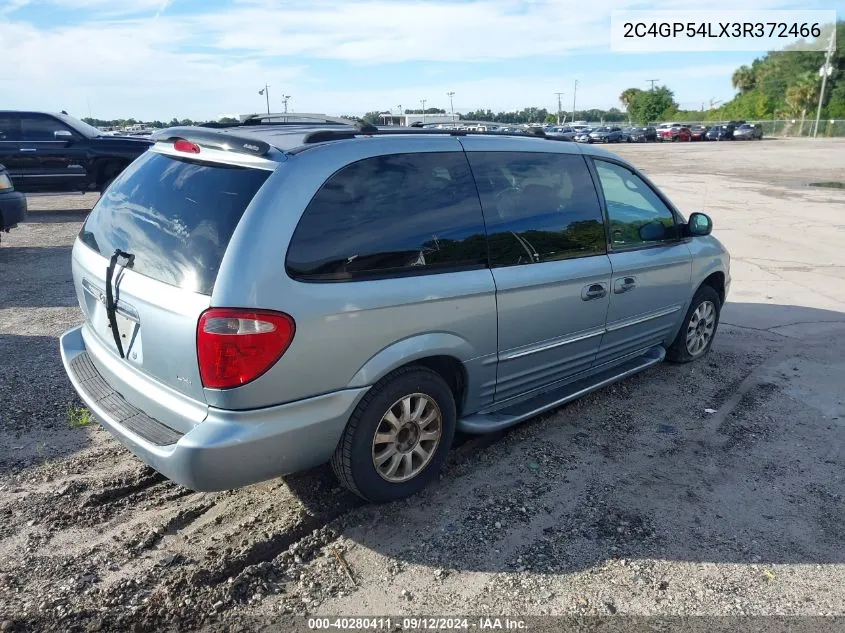 2C4GP54LX3R372466 2003 Chrysler Town & Country Lxi