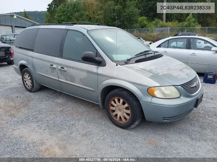 2C4GP44L83R238338 2003 Chrysler Town & Country Lx