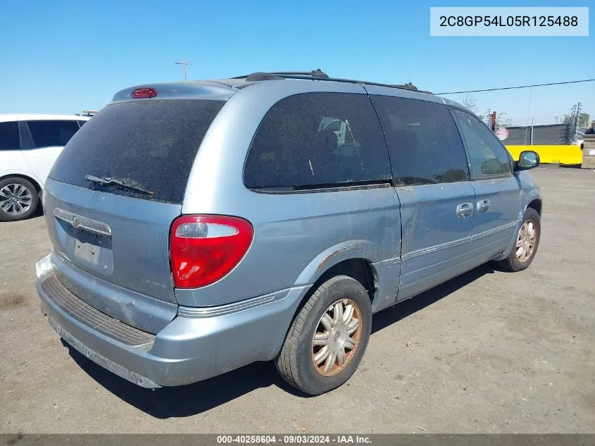 2005 Chrysler Town & Country Touring VIN: 2C8GP54L05R125488 Lot: 40258604