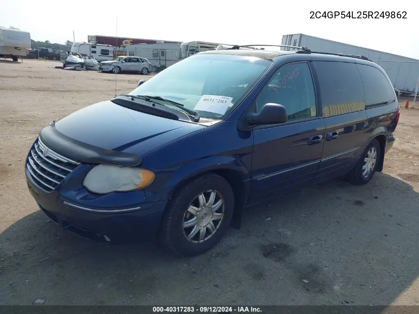 2005 Chrysler Town & Country Touring VIN: 2C4GP54L25R249862 Lot: 40317283