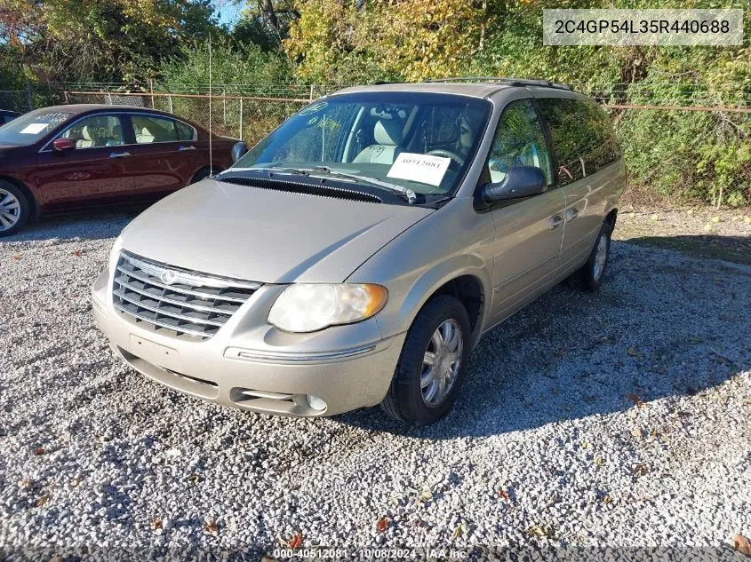 2005 Chrysler Town & Country Touring VIN: 2C4GP54L35R440688 Lot: 40512081