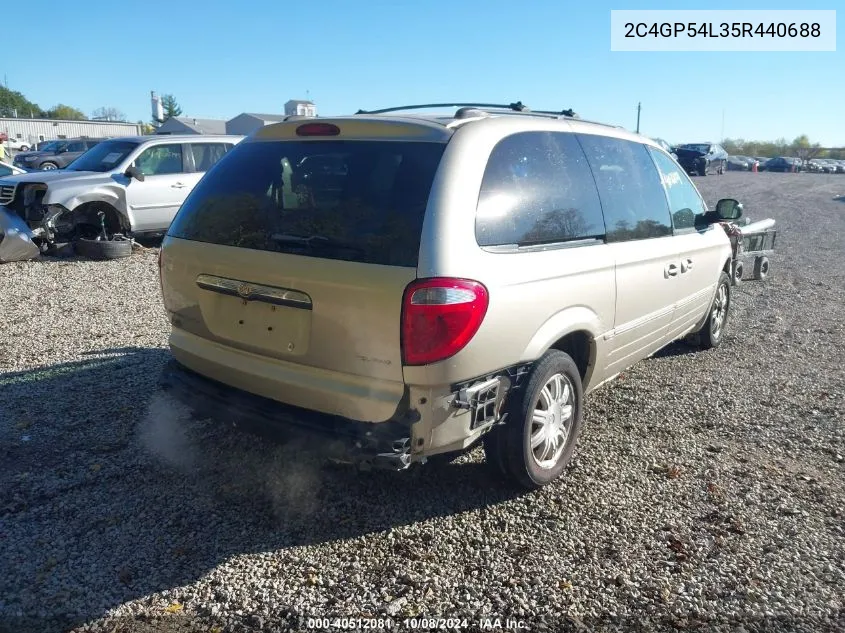 2005 Chrysler Town & Country Touring VIN: 2C4GP54L35R440688 Lot: 40512081