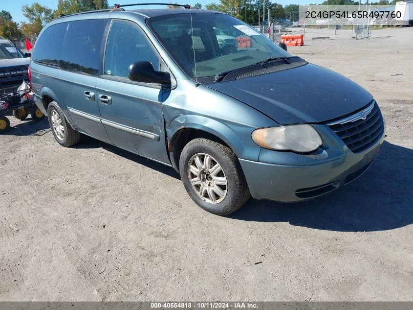 2005 Chrysler Town & Country Touring VIN: 2C4GP54L65R497760 Lot: 40554818