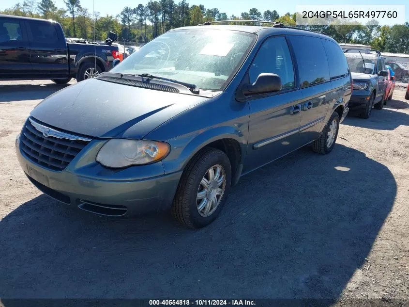 2005 Chrysler Town & Country Touring VIN: 2C4GP54L65R497760 Lot: 40554818