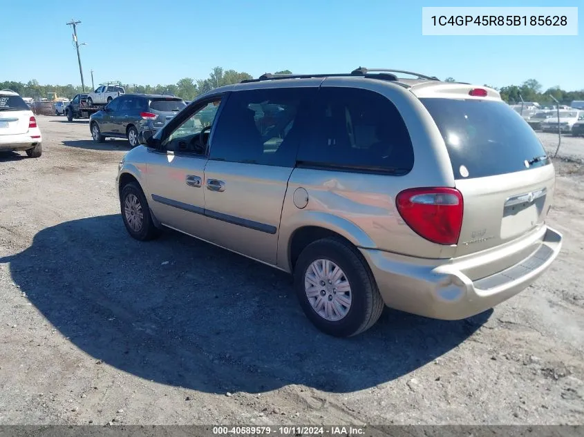 2005 Chrysler Town & Country VIN: 1C4GP45R85B185628 Lot: 40589579