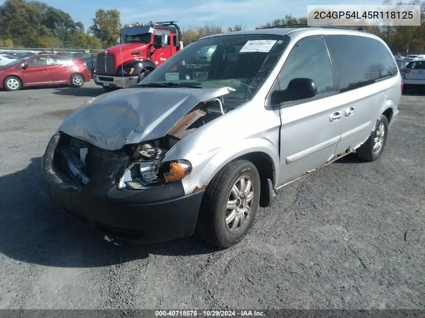 2005 Chrysler Town & Country Touring VIN: 2C4GP54L45R118125 Lot: 40718575