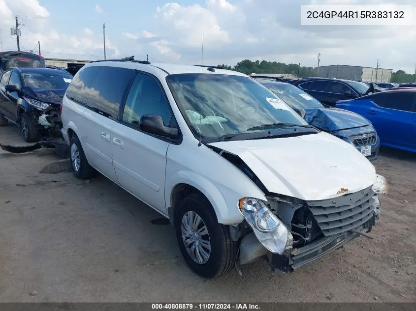 2005 Chrysler Town & Country Lx VIN: 2C4GP44R15R383132 Lot: 40808879