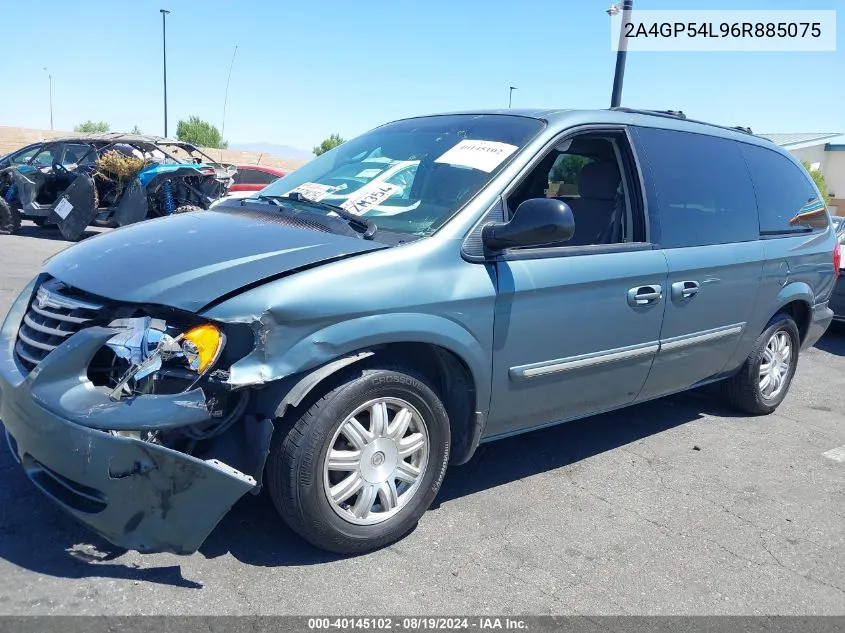 2006 Chrysler Town & Country Touring VIN: 2A4GP54L96R885075 Lot: 40145102