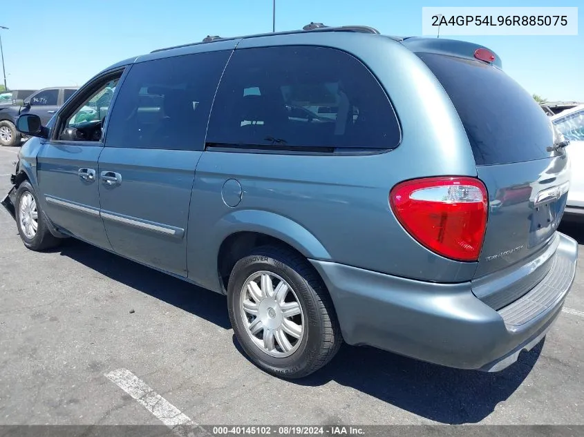 2006 Chrysler Town & Country Touring VIN: 2A4GP54L96R885075 Lot: 40145102