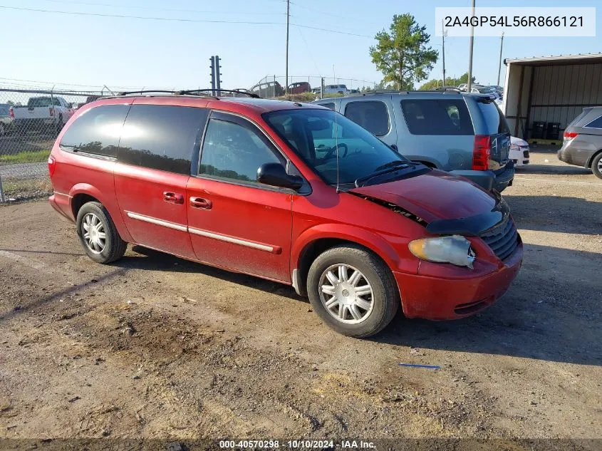 2006 Chrysler Town & Country Touring VIN: 2A4GP54L56R866121 Lot: 40570298