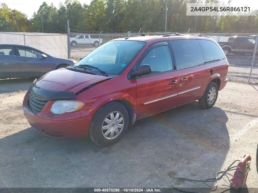 2006 Chrysler Town & Country Touring VIN: 2A4GP54L56R866121 Lot: 40570298