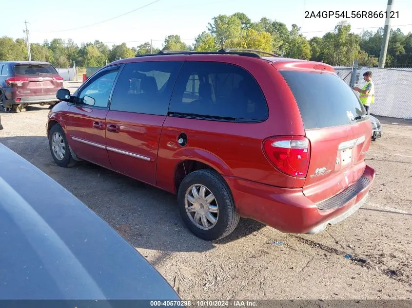 2006 Chrysler Town & Country Touring VIN: 2A4GP54L56R866121 Lot: 40570298