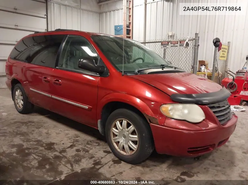 2006 Chrysler Town & Country Touring VIN: 2A4GP54L76R719864 Lot: 40680883