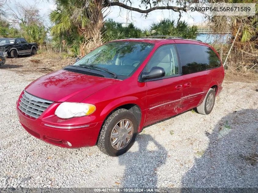 2006 Chrysler Town & Country Limited VIN: 2A8GP64L56R671589 Lot: 40711574