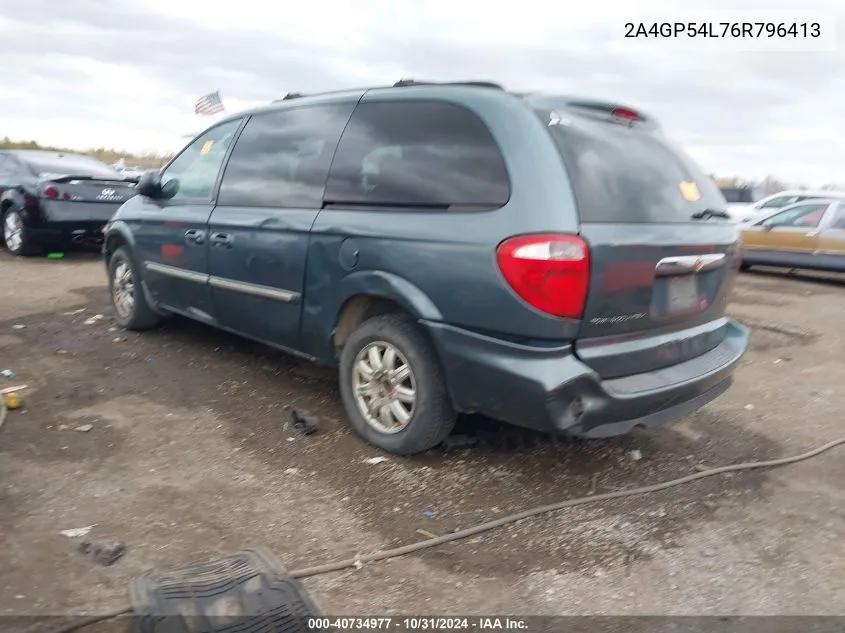 2006 Chrysler Town & Country Touring VIN: 2A4GP54L76R796413 Lot: 40734977