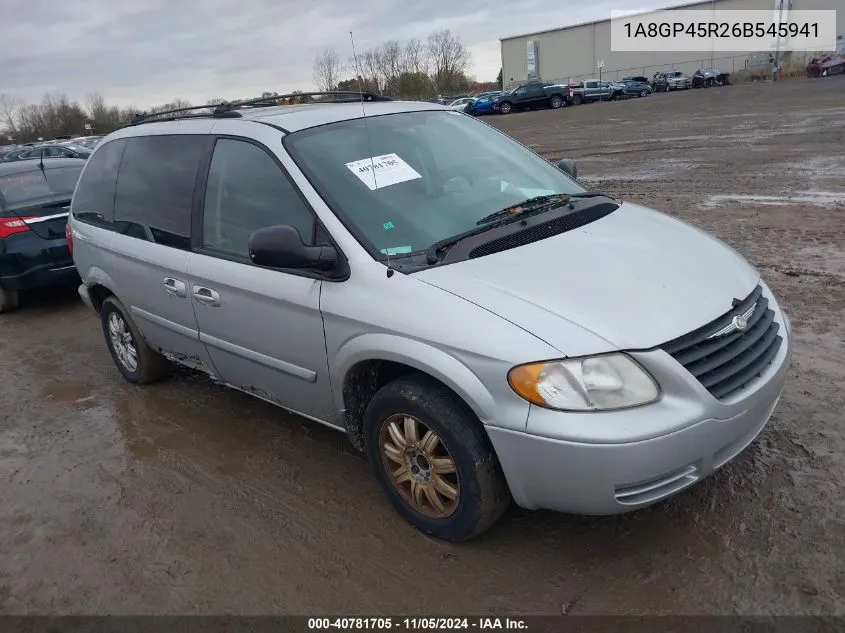 2006 Chrysler Town & Country VIN: 1A8GP45R26B545941 Lot: 40781705