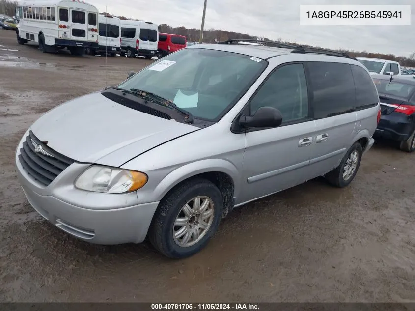 2006 Chrysler Town & Country VIN: 1A8GP45R26B545941 Lot: 40781705