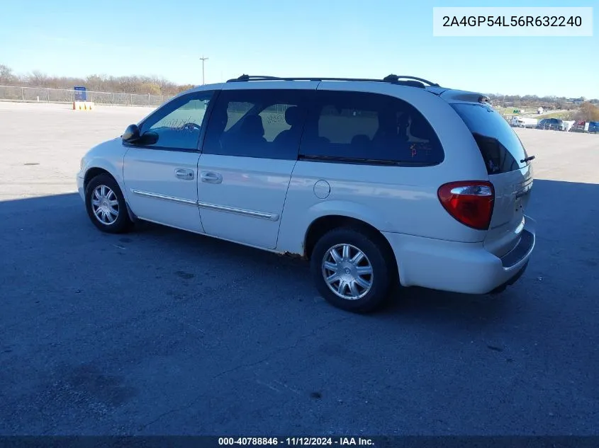 2A4GP54L56R632240 2006 Chrysler Town & Country Touring